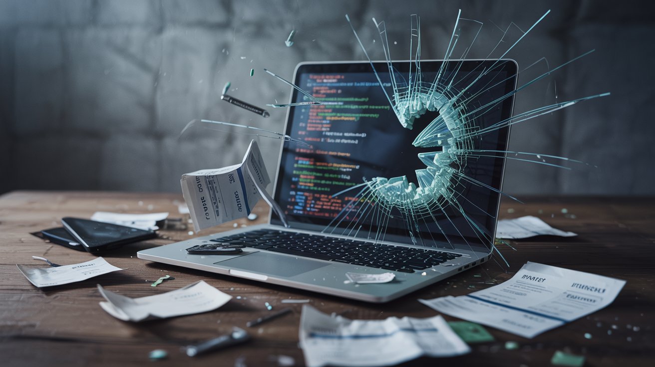 Schwachstelle im Notebook