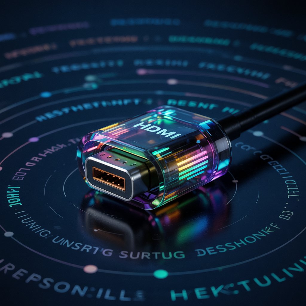 virtuelles Bild eines HDMI Anschlusses