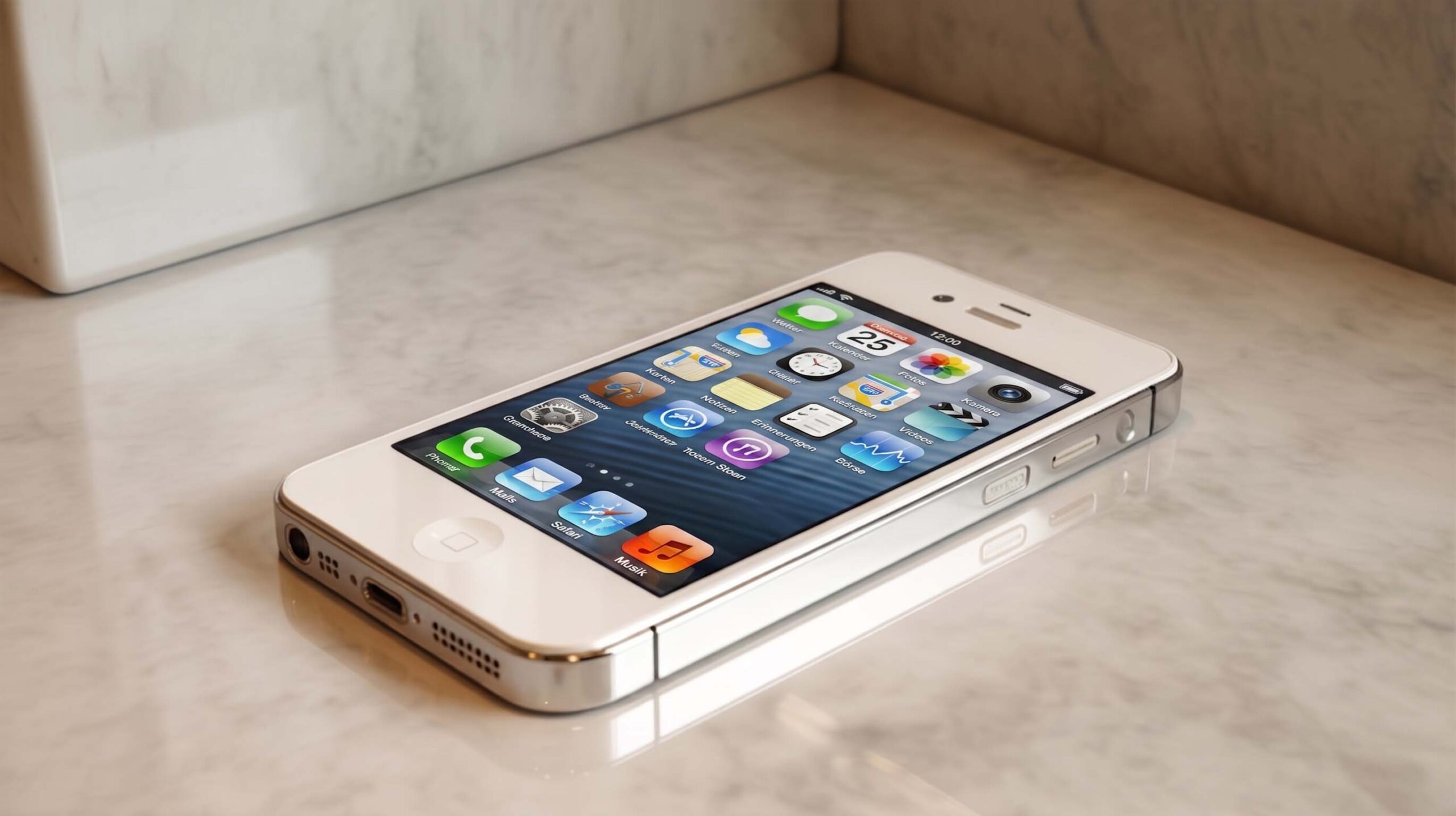 Das iPhone 4 in weiß